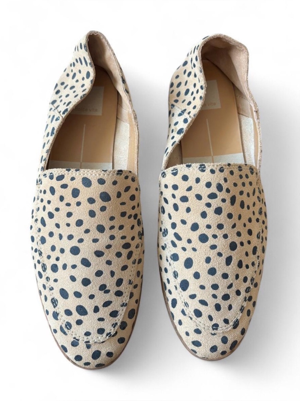 Dolce vita size 9 Leopard Print Perrie Loafers Leather